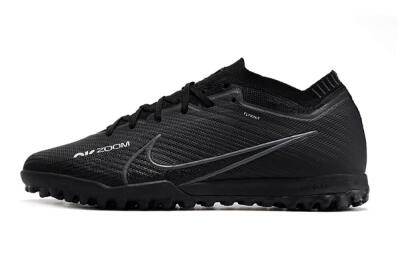 Nike Air Zoom Mercurial Vapor 16 Elite TF Artificial Turf Soccer Shoes - Black/White/Yellow