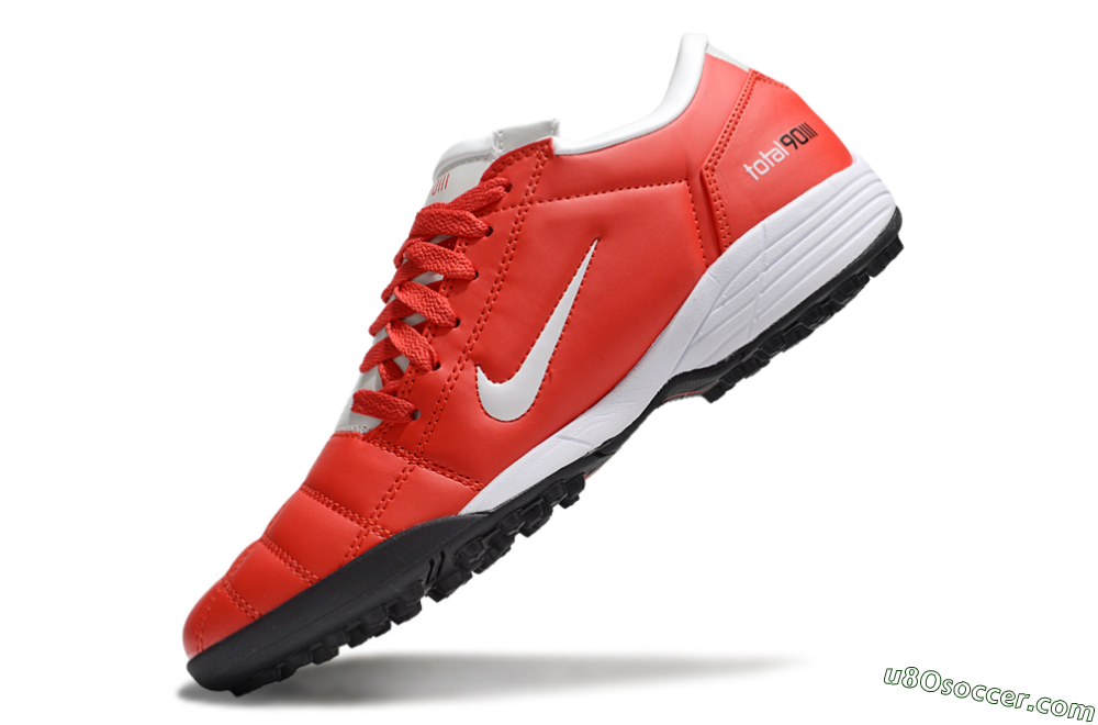 Nike Total 90 II TF Artificial Turf Soccer Shoes - Red/White/Black 5