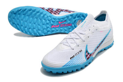 Nike Air Zoom Mercurial Vapor 16 Elite TF Artificial Turf Soccer Shoes - White/Red/Blue