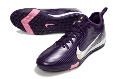 Nike Air Zoom Mercurial Vapor 16 Pro TF Artificial Turf Soccer Shoes - Purple/White/Gold