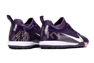 Nike Air Zoom Mercurial Vapor 16 Pro TF Artificial Turf Soccer Shoes - Purple/White/Gold