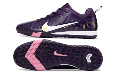 Nike Air Zoom Mercurial Vapor 16 Pro TF Artificial Turf Soccer Shoes - Purple/White/Gold