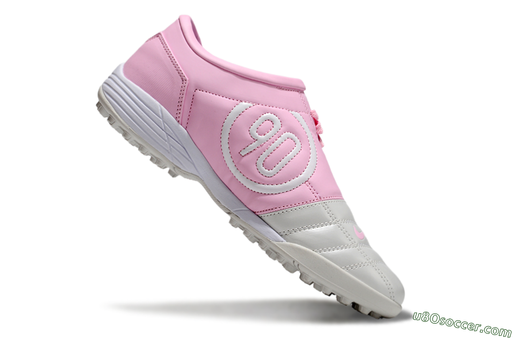 Nike Total 90 II TF Artificial Turf Soccer Shoes - Beige/Pink/White 4