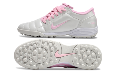 Nike Total 90 II TF Artificial Turf Soccer Shoes - Beige/Pink/White