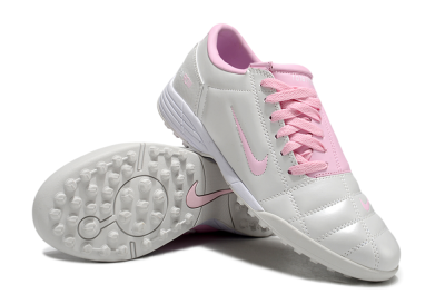Nike Total 90 II TF Artificial Turf Soccer Shoes - Beige/Pink/White