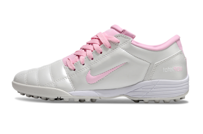Nike Total 90 II TF Artificial Turf Soccer Shoes - Beige/Pink/White