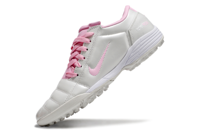 Nike Total 90 II TF Artificial Turf Soccer Shoes - Beige/Pink/White