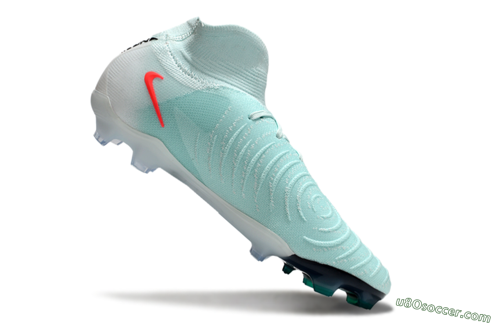 Nike Phantom Luna Elite FG Firm Ground Soccer Cleats - Jade/Red/Black 5