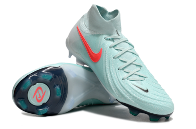 Nike Phantom Luna Elite FG Firm Ground Soccer Cleats - Jade/Red/Black