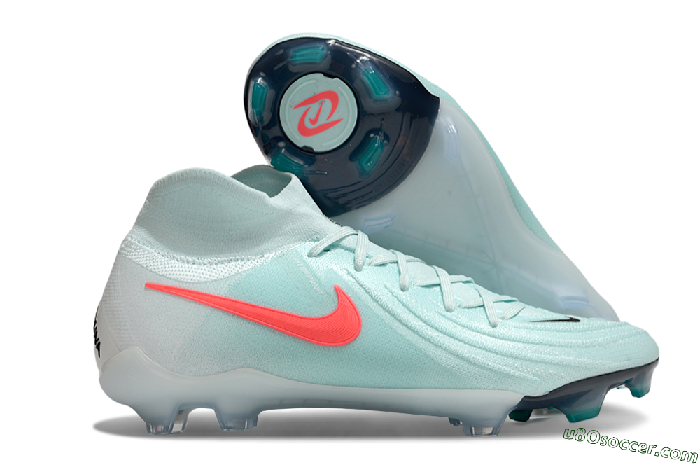Nike Phantom Luna Elite FG Firm Ground Soccer Cleats - Jade/Red/Black 1