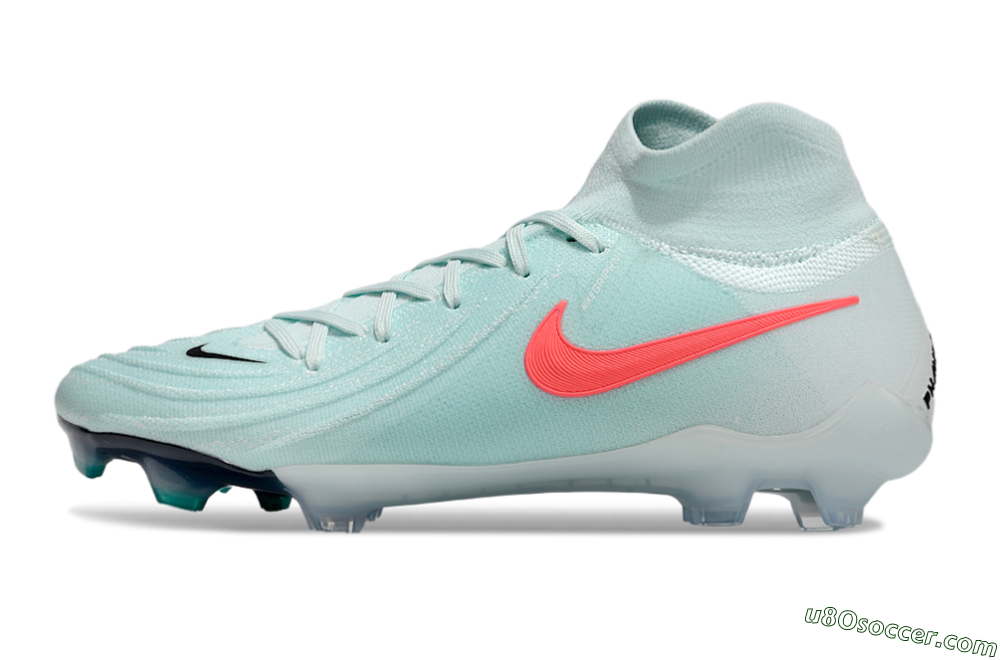 Nike Phantom Luna Elite FG Firm Ground Soccer Cleats - Jade/Red/Black 2