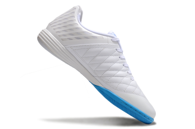 Nike Lunar Gato 2 IC Indoor & Futsal Soccer Shoes - White/Blue