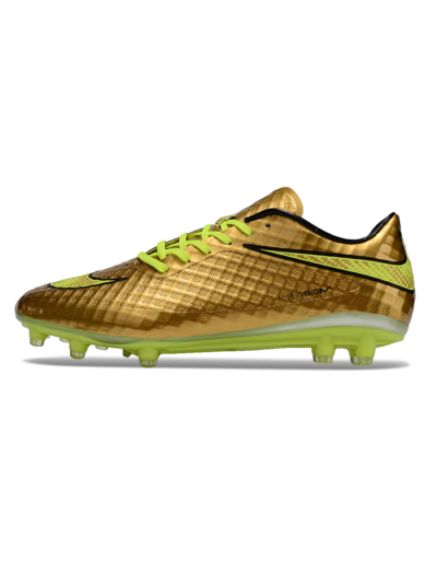 Nike Hypervenom Phantom FG Firm Ground Soccer Cleats - Gold/Yellow/Black