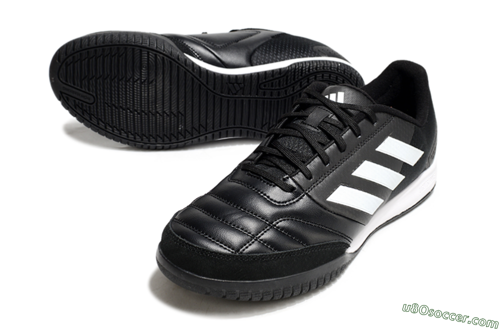 Adidas Top Sala IC Indoor & Futsal Soccer Shoes - Black/White 3