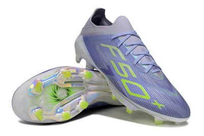 Adidas F50+ Elite Lightstrike Pro FG Firm Ground Soccer Cleats - Blue/Yellow