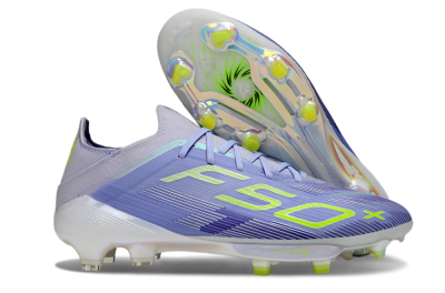 Adidas F50+ Elite Lightstrike Pro FG Firm Ground Soccer Cleats - Blue/Yellow