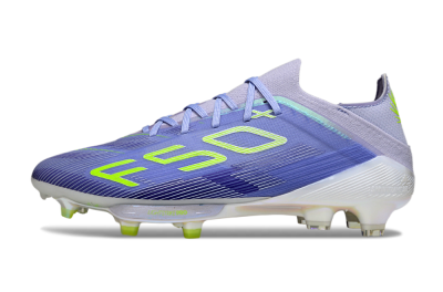 Adidas F50+ Elite Lightstrike Pro FG Firm Ground Soccer Cleats - Blue/Yellow