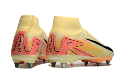 Nike Air Zoom Mercurial Superfly 10 Elite SG Soft Ground Soccer Cleats - Yellow/Black/Red