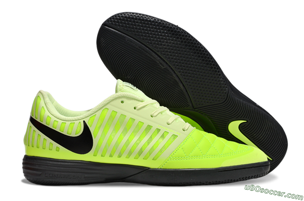 Nike Lunar Gato 2 IC Indoor & Futsal Soccer Shoes - Yellow/Black 1