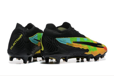 Nike Phantom GX Elite FG Firm Ground Soccer Cleats - Black/Rainbow