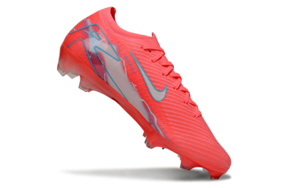 Nike Air Zoom Mercurial Vapor 16 Elite FG Firm Ground Soccer Cleats - Red/Jade/Grey