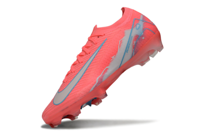 Nike Air Zoom Mercurial Vapor 16 Elite FG Firm Ground Soccer Cleats - Red/Jade/Grey