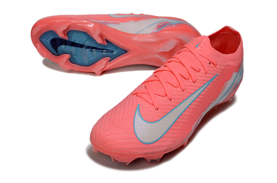 Nike Air Zoom Mercurial Vapor 16 Elite FG Firm Ground Soccer Cleats - Red/Jade/Grey