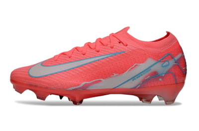 Nike Air Zoom Mercurial Vapor 16 Elite FG Firm Ground Soccer Cleats - Red/Jade/Grey