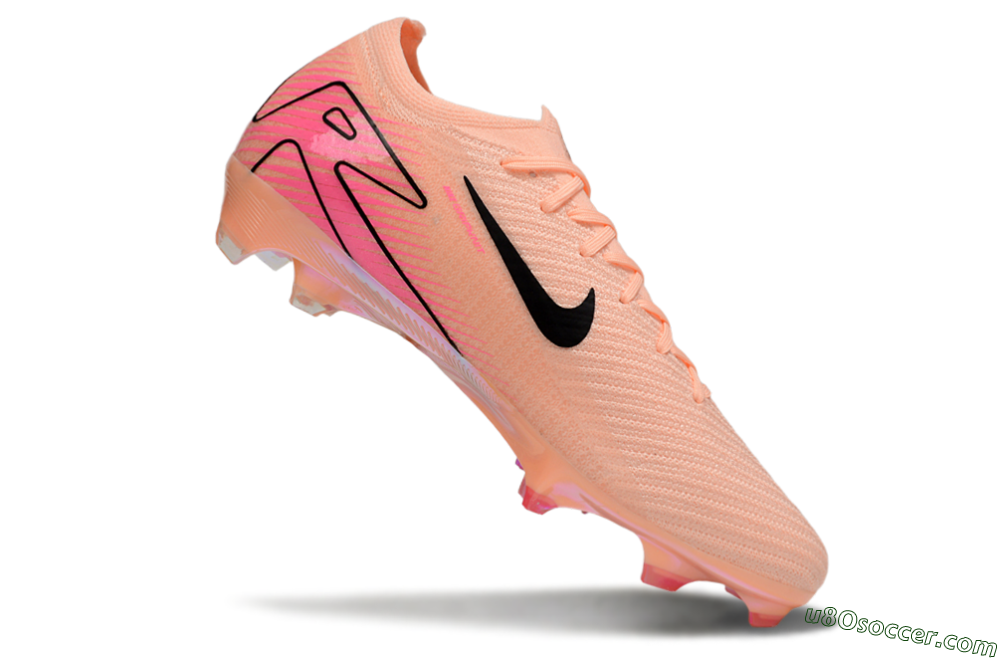 Nike Air Zoom Mercurial Vapor 16 Elite FG Firm Ground Soccer Cleats - Pink/Black/Gold 4