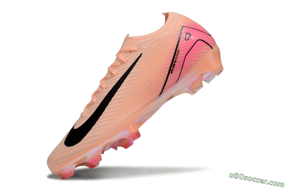 Nike Air Zoom Mercurial Vapor 16 Elite FG Firm Ground Soccer Cleats - Pink/Black/Gold 5
