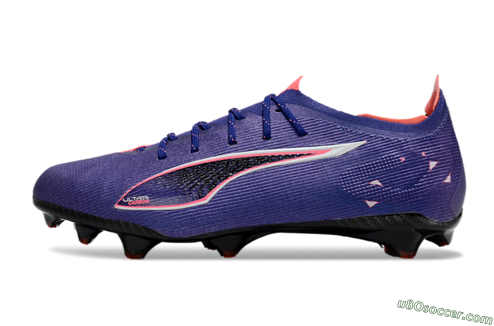 Puma Ultra 5 Ultimate FG Firm Ground Soccer Cleats - Purple/Pink/White 2