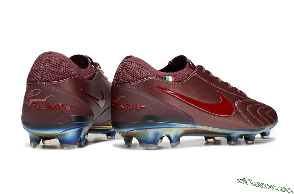 Nike Tiempo Legend 10 Elite FG Firm Ground Soccer Cleats - Red/Gold 6