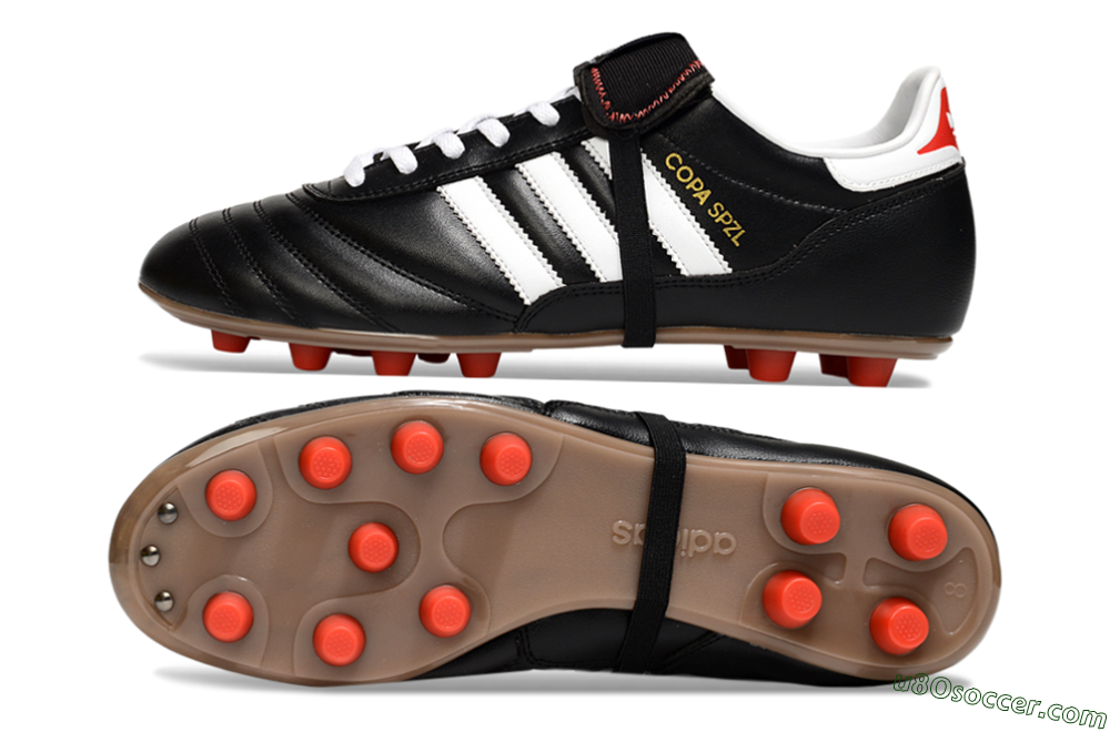 Adidas Originals Copa Mundial FG Firm Ground Soccer Cleats - Black/White/Gold 0
