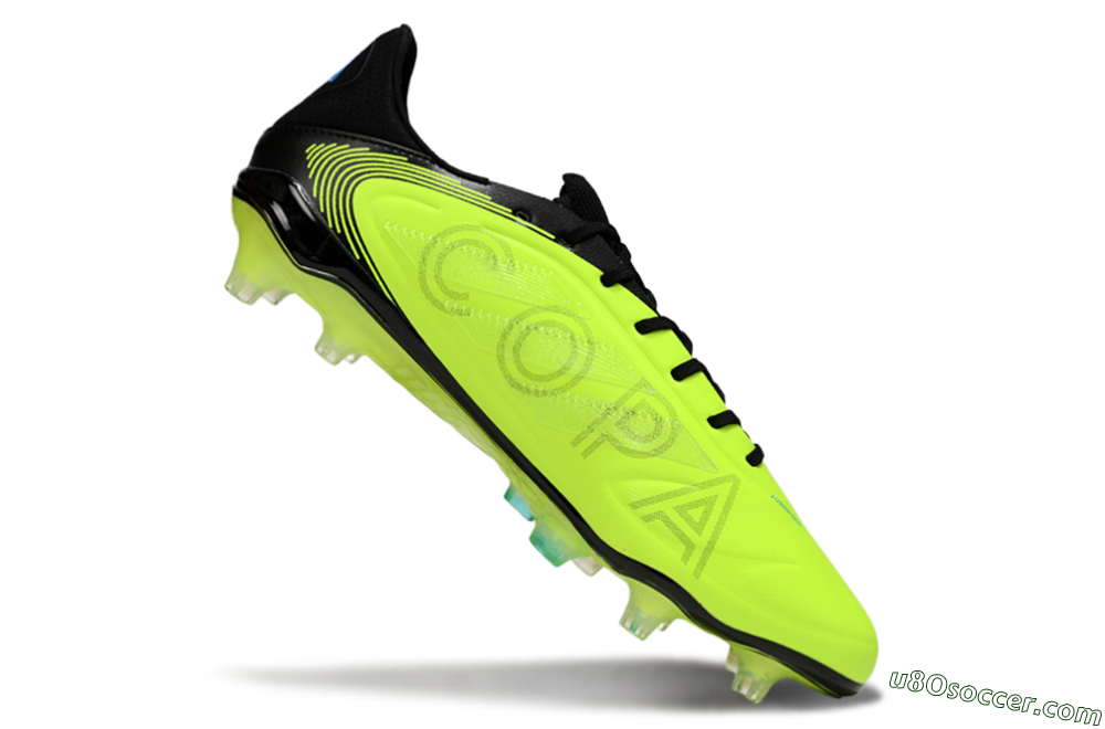 Adidas Copa Pure 3 Elite FG Firm Ground Soccer Cleats - Yellow/Black/Blue 4