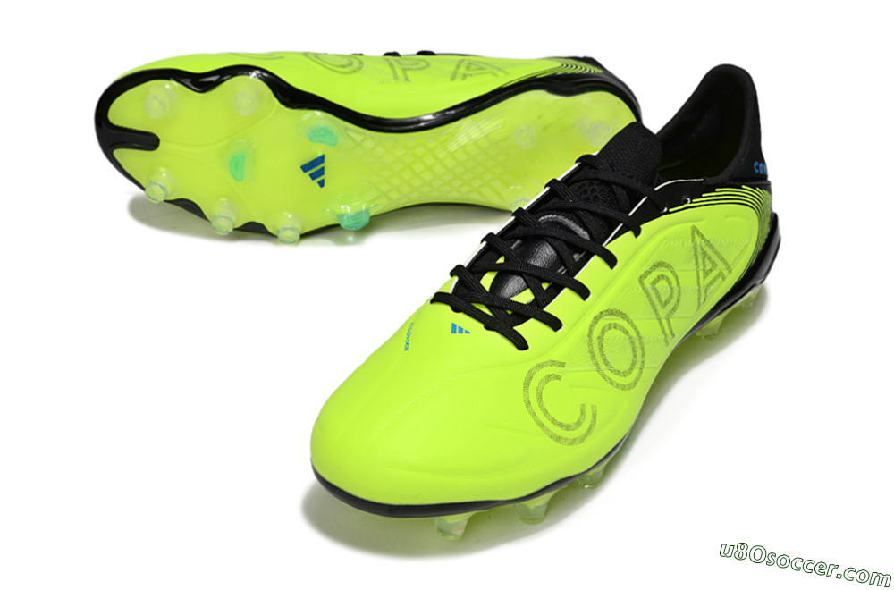 Adidas Copa Pure 3 Elite FG Firm Ground Soccer Cleats - Yellow/Black/Blue 3