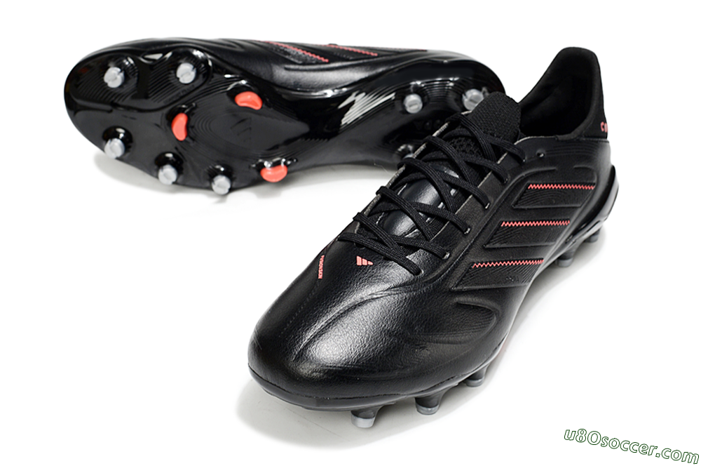 Adidas Copa Pure 3 Elite FG Firm Ground Soccer Cleats - Black/Red 3