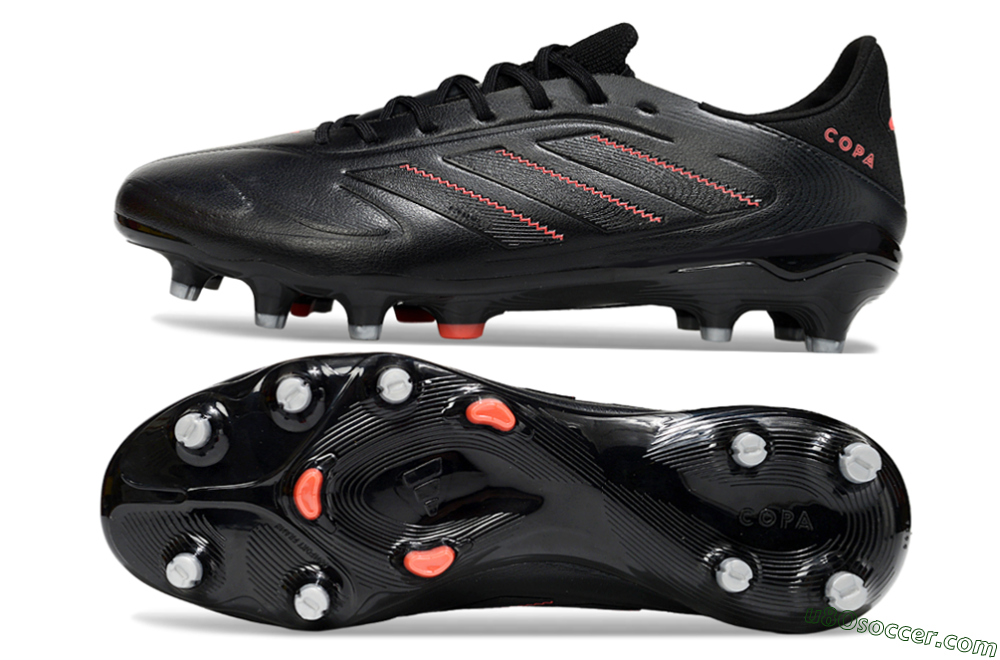 Adidas Copa Pure 3 Elite FG Firm Ground Soccer Cleats - Black/Red 0