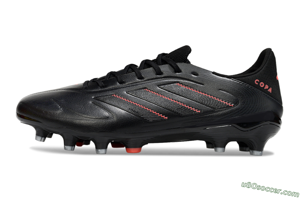 Adidas Copa Pure 3 Elite FG Firm Ground Soccer Cleats - Black/Red 2