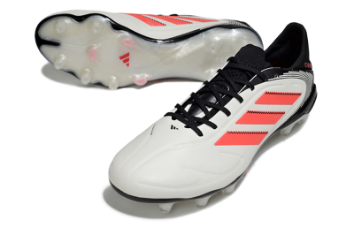 Adidas Copa Pure 3 Elite FG Firm Ground Soccer Cleats - White/Red/Black