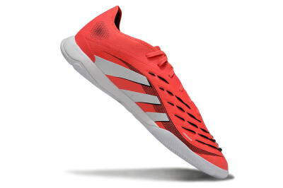 Adidas Predator 25 Elite IC Indoor & Futsal Soccer Shoes - Red/White/Black