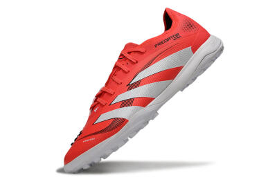 Adidas Predator 25 Elite TF Artificial Turf Soccer Shoes - Red/White/Black