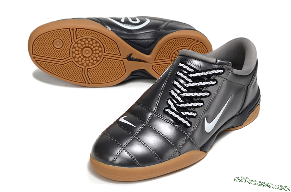 Nike Total 90 II IC Indoor & Futsal Soccer Shoes - Grey/White 3