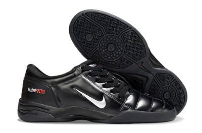 Nike Total 90 II IC Indoor & Futsal Soccer Shoes - Black/White/Red