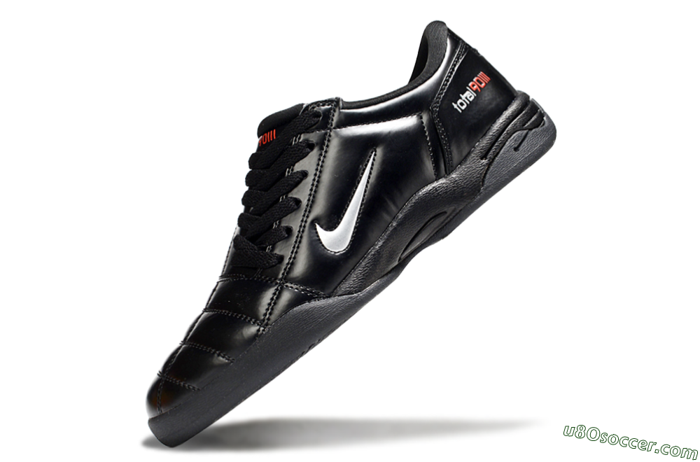 Nike Total 90 II IC Indoor & Futsal Soccer Shoes - Black/White/Red 5