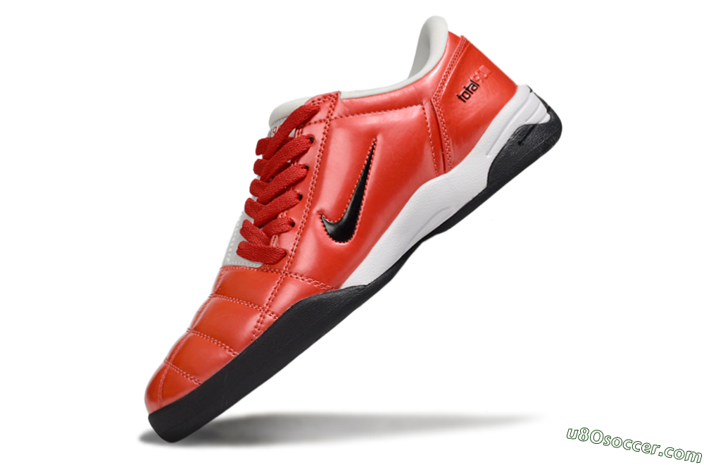 Nike Total 90 II IC Indoor & Futsal Soccer Shoes - Red/Black/White 5