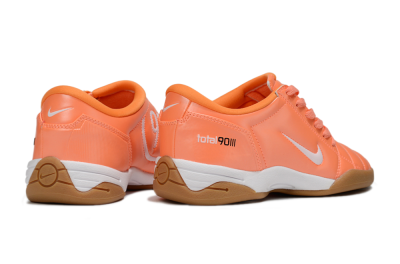 Nike Total 90 II IC Indoor & Futsal Soccer Shoes - Orange/White/Brown