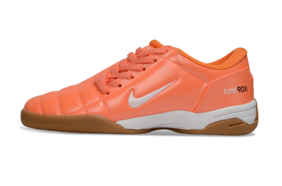 Nike Total 90 II IC Indoor & Futsal Soccer Shoes - Orange/White/Brown