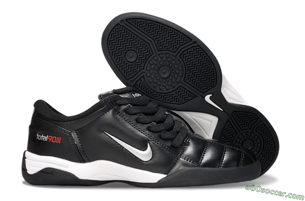 Nike Total 90 II IC Indoor & Futsal Soccer Shoes - Black/White 1