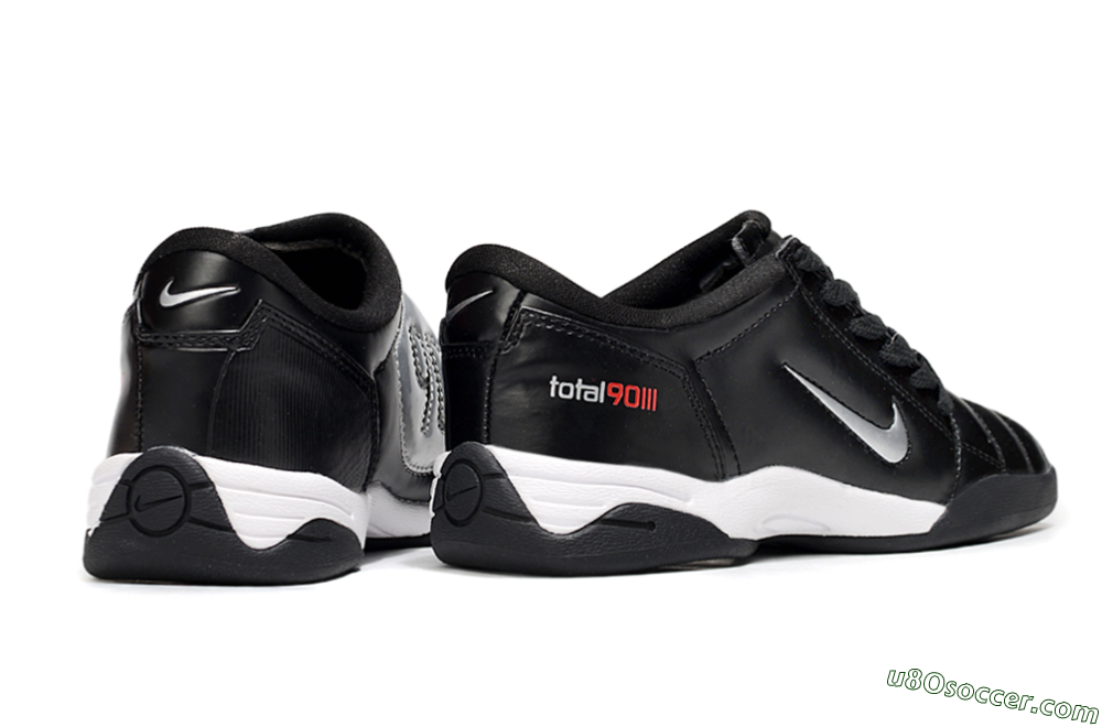 Nike Total 90 II IC Indoor & Futsal Soccer Shoes - Black/White 6