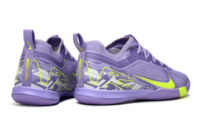 Nike Air Zoom Mercurial Vapor 16 Pro IC Indoor & Futsal Soccer Shoes - Purple/Yellow/White
